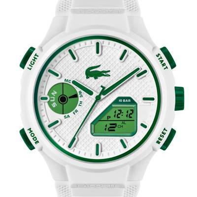 Analog-Digital 45mm LC33 White Watch 2011364 - Lacoste