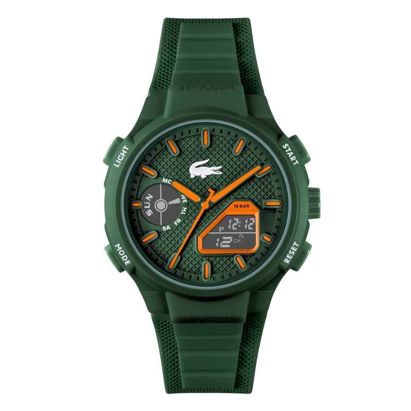 Kaki 45mm Analog-Digital Watch LC33 2011367 - Lacoste