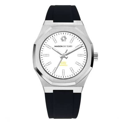 Montre MTBeta 2.0 Blanc Noir - Maison du Temps