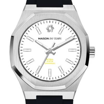 Montre MTBeta 2.0 Blanc Noir - Maison du Temps