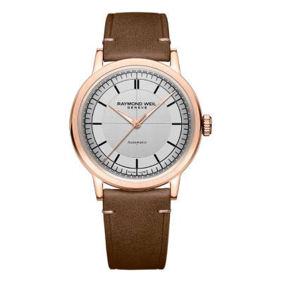 Raymond Weil Millesime Central Seconds Watch 39 mm - Silver Dial - Raymond Weil