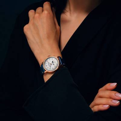 Montre Millesime Automatique Phase de lune 35 mm Cadran Argent - Raymond Weil