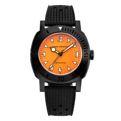 Depthmaster Black Pumpkin Watch 14131A01 - Nivada Grenchen