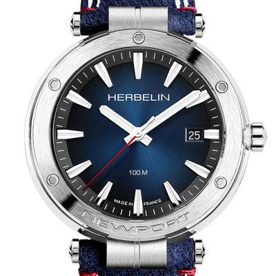 Newport 12288A15BL Watch - Herbelin
