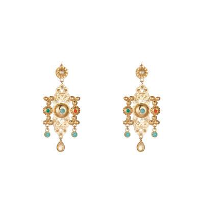 Boucles d'oreilles Santo Dorées - Hipanema