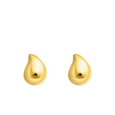 Bold Élégance Yellow Gold-Plated Drop Earrings - H2303-413-39 / H2299-413-39 - Thomas Sabo
