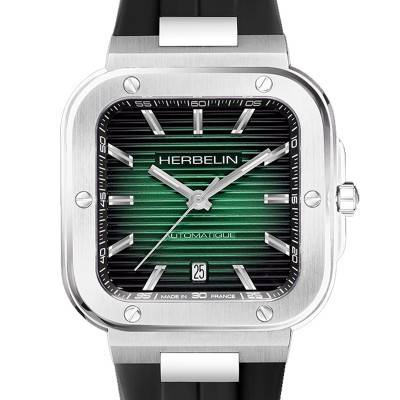 Montre Cap Camarat Square Automatique 1646A16CA - Herbelin