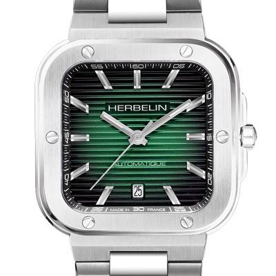 Cap Camarat Square Automatic Watch 1646B16 - Herbelin