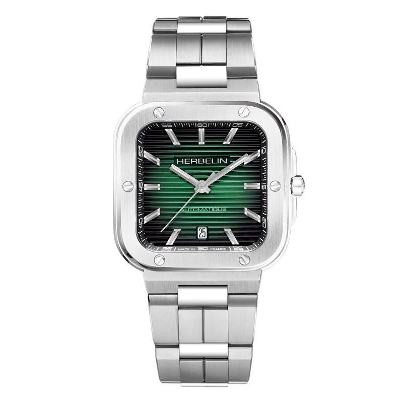 Cap Camarat Square Automatic Watch 1646B16 - Herbelin