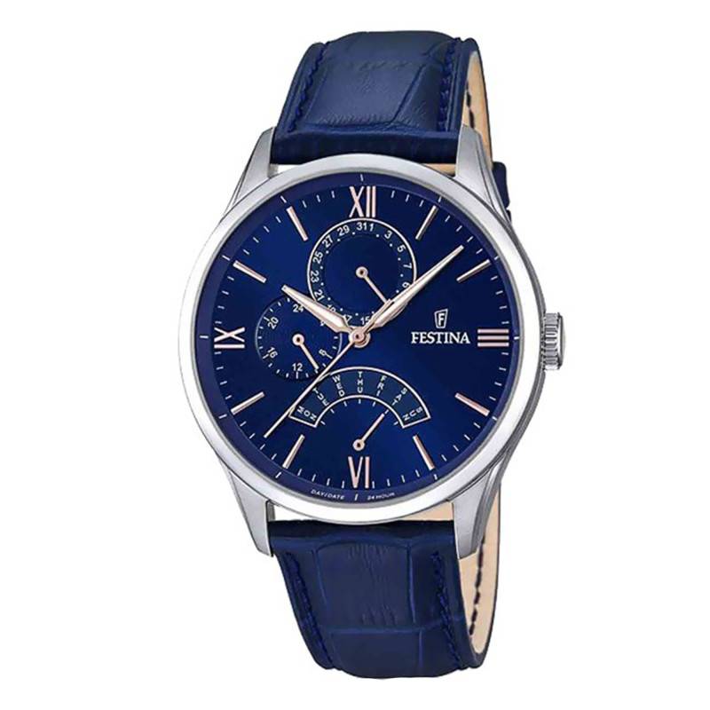 Men's Midnight Blue Retro Watch F16823/3 - Festina