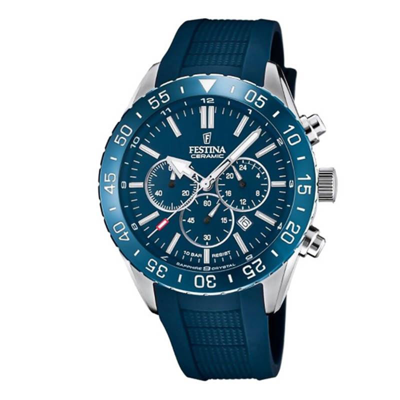 Ceramic Chronograph F20515/1 Watch - Festina