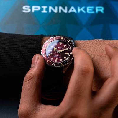 Montre Spence 300 Automatic Burgundy SP-5097-99 - Spinnaker