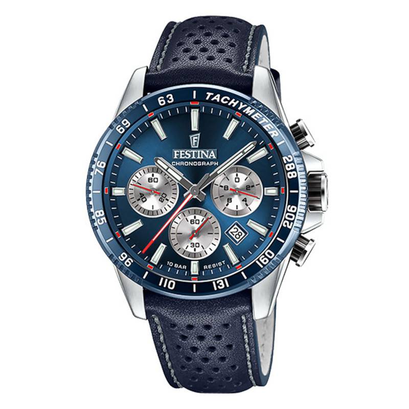 Festina Timeless Chronograph Navy F20561/2 Watch - Festina