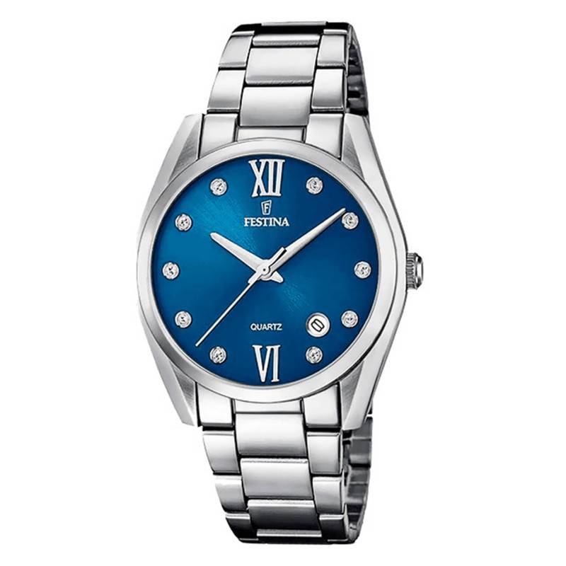 Boyfriend Blue Dial Watch F16790/C - Festina