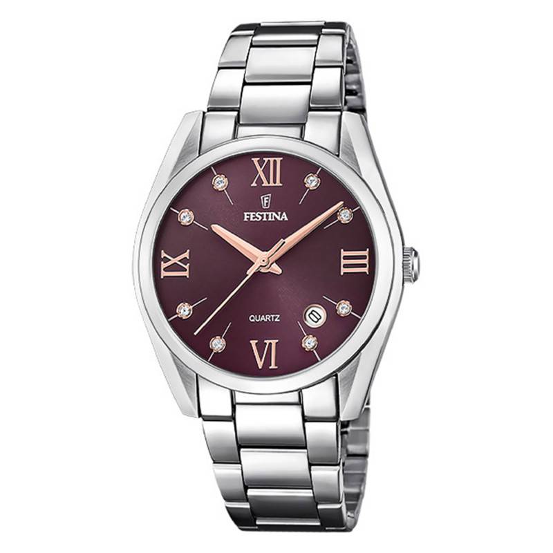 Boyfriend Burgundy Watch F16790/E - Festina