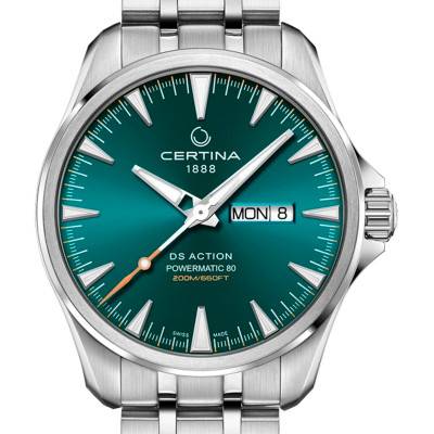 Montre DS Action Day-Date Powermatic 80 C0324301109100 - Certina