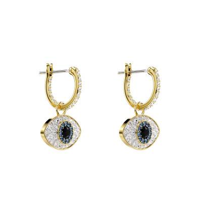 Boucles d'oreilles Symbolica Métal Doré & Cristaux Colorés - 5692163 - Swarovski