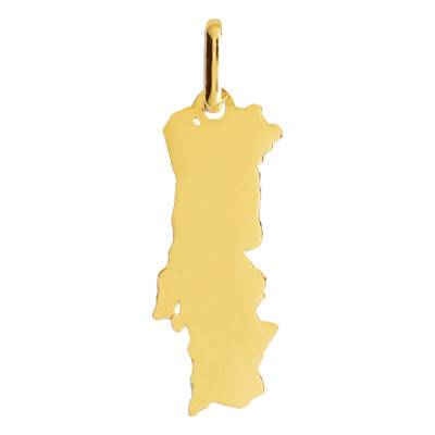 Pendentif Portugal Or Jaune 750 - Lucas Lucor