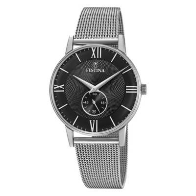 Montre Retro Homme Acier Argent F20568/4 - Festina