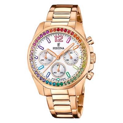 Montre Boyfriend Rainbow Blanc 38mm F20639/2 - Festina
