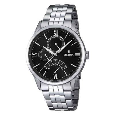 Men's Black Retro Watch F16822/4 - Festina