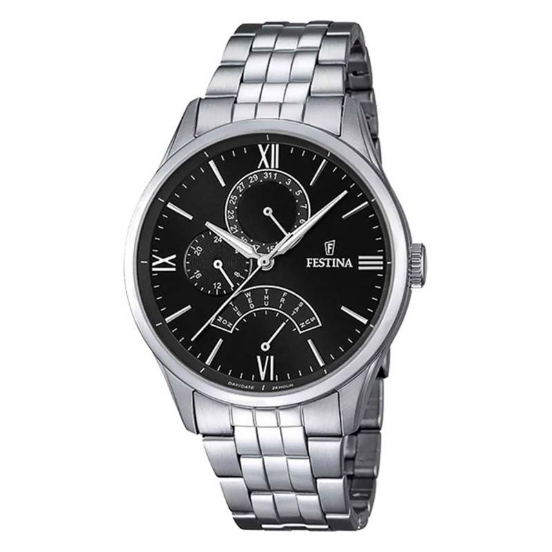 Men's Black Retro Watch F16822/4 - Festina