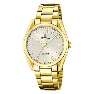 Yellow Gold Boyfriend Watch F20640/1 - Festina