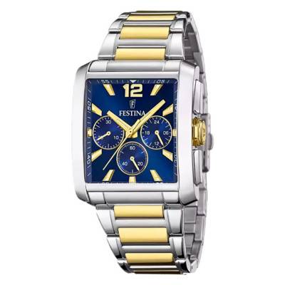 Montre Timeless Chronograph Bleu F20637/1 - Festina