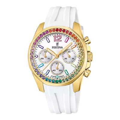 White Boyfriend Watch F20650/2 - Festina