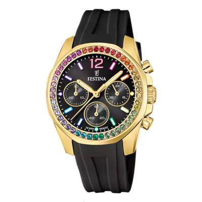 Black Boyfriend Watch F20650/3 - Festina