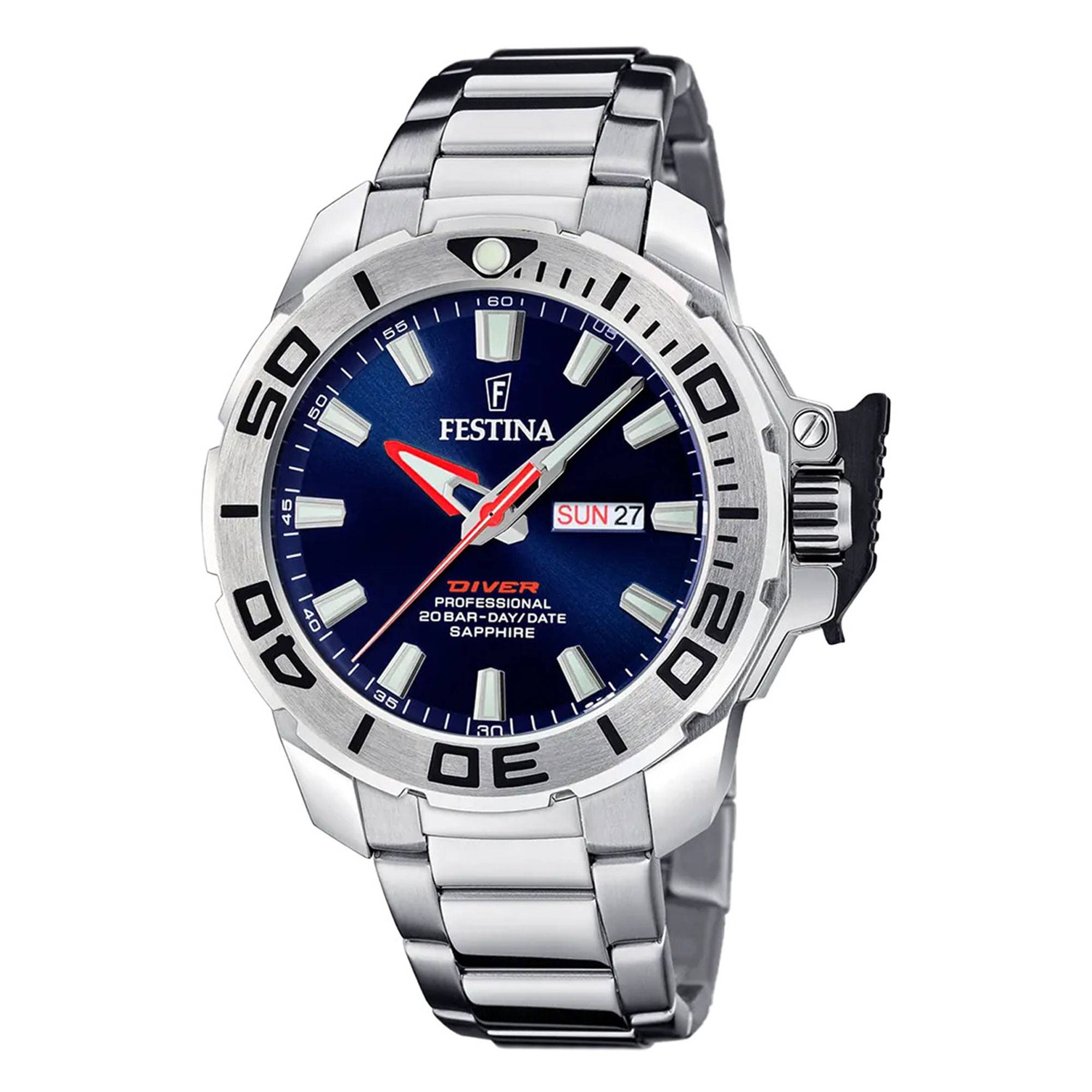 Montre The Originals Bleue en Acier F20665/1 Festina Ocarat