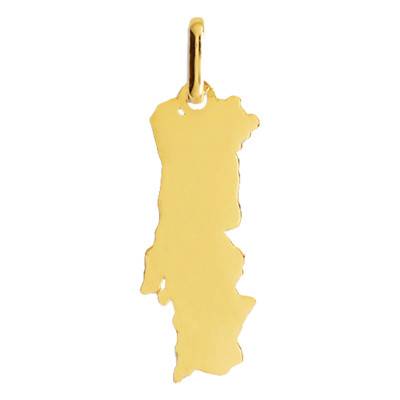 Pendentif Portugal Or Jaune 375 - Lucas Lucor