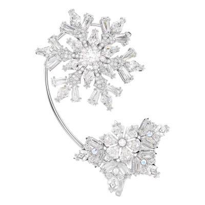 Boucles d'oreilles Idyllia Métal Rhodié & Cristaux Blancs - 5699970 - Swarovski