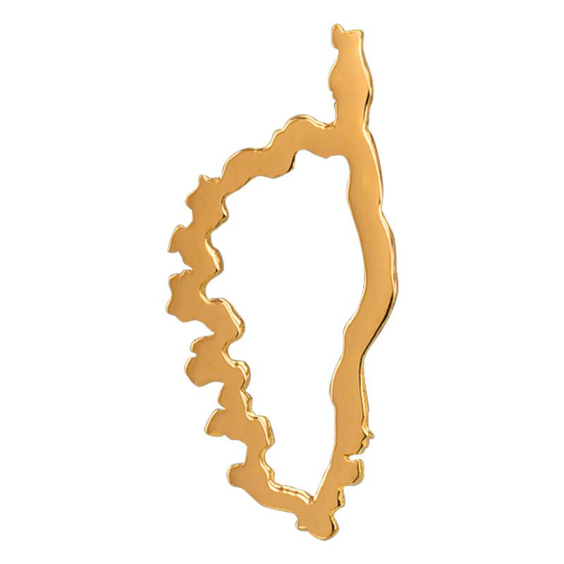 18K Yellow Gold Open-Work Corsica Pendant - Lucas Lucor