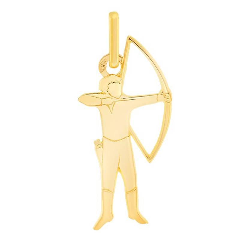 Yellow Gold 375/1000 or 750/1000 Archer Pendant - Lucas Lucor