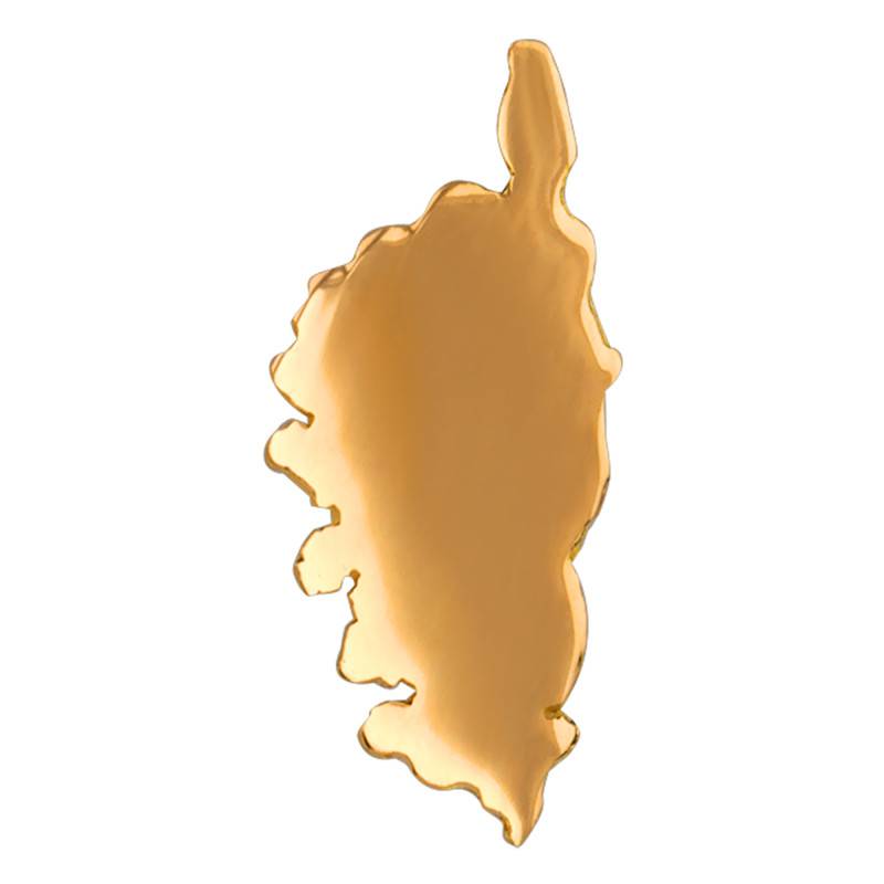 750 Yellow Gold Brilliant Corsica Pendant - Lucas Lucor