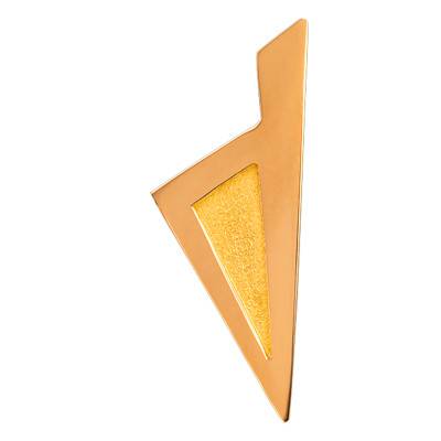Solid Corsica 750/1000 Yellow Gold Pendant - Lucas Lucor