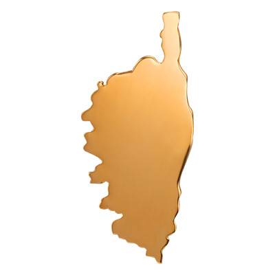 18K Yellow Gold Polished Corsica Pendant - Lucas Lucor