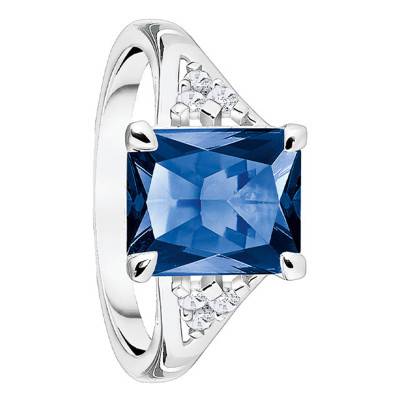 Bague pierre bleue - TR2362-166-1 - Thomas Sabo