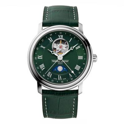 Montre Classics Heart Beat Moonphase Date FC-335MCGRW4P26 - Frédérique Constant