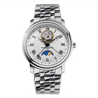 Classics Heart Beat Moonphase Date wall clock FC-335MC4P6B2 - Frédérique Constant