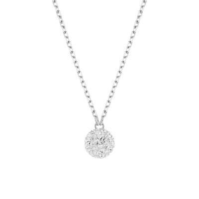 Collier Dextera Métal Rhodié & Cristaux Blancs, Longueur 38 à 45 cm - 5693206 - Swarovski