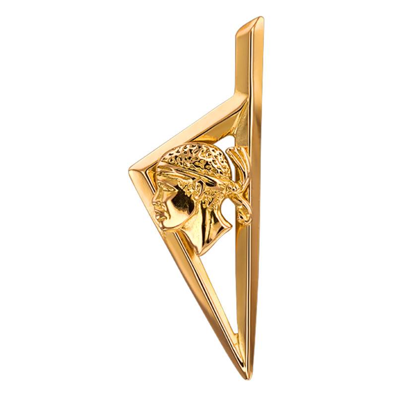 750 Yellow Gold Corsica & Moorish Head Pendant - Lucas Lucor