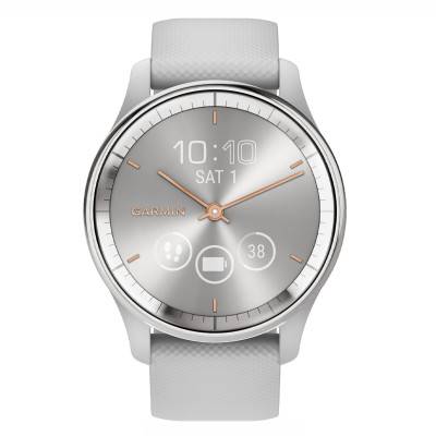Montre Vivomove Trend Mist Gray & Silver - 010-02665-03 - Garmin