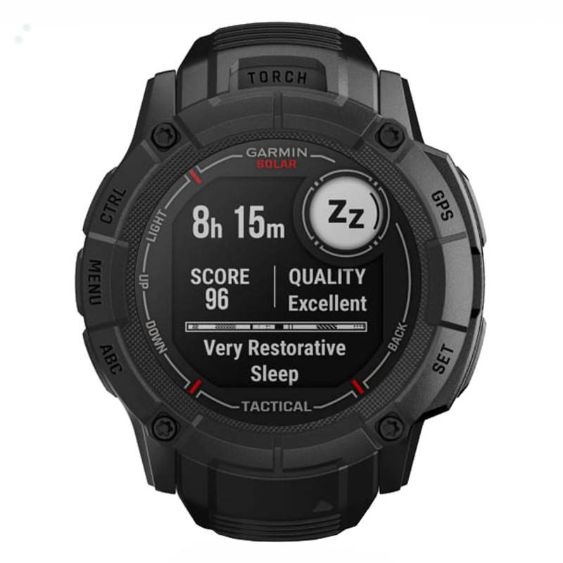 Black Instinct® 2X Solar Tactical Edition Watch 010-02805-03 - Garmin