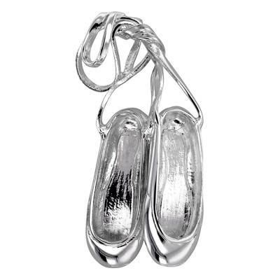 925 Silver Ballet Slippers Pendant - Artemis