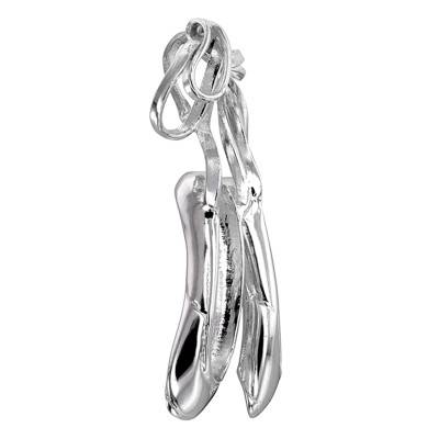 925 Silver Ballet Slippers Pendant - Artemis