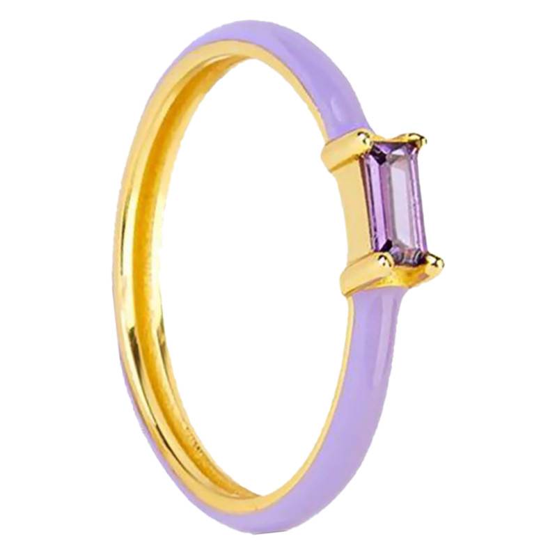 Liliac Annie Gold-Plated Ring - Aleyolé