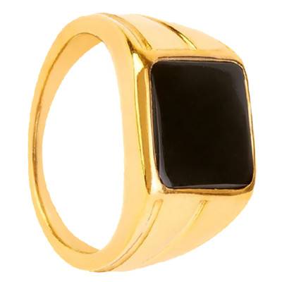 Golden Void Signet Ring - Aleyolé
