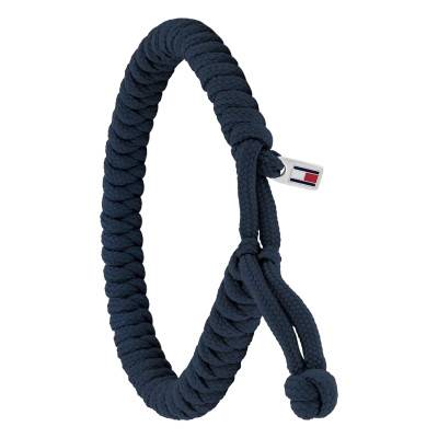 Bracelet Axel en Nylon Bleu, Longueur 19 cm Ajustable - 2790592 - Tommy Hilfiger